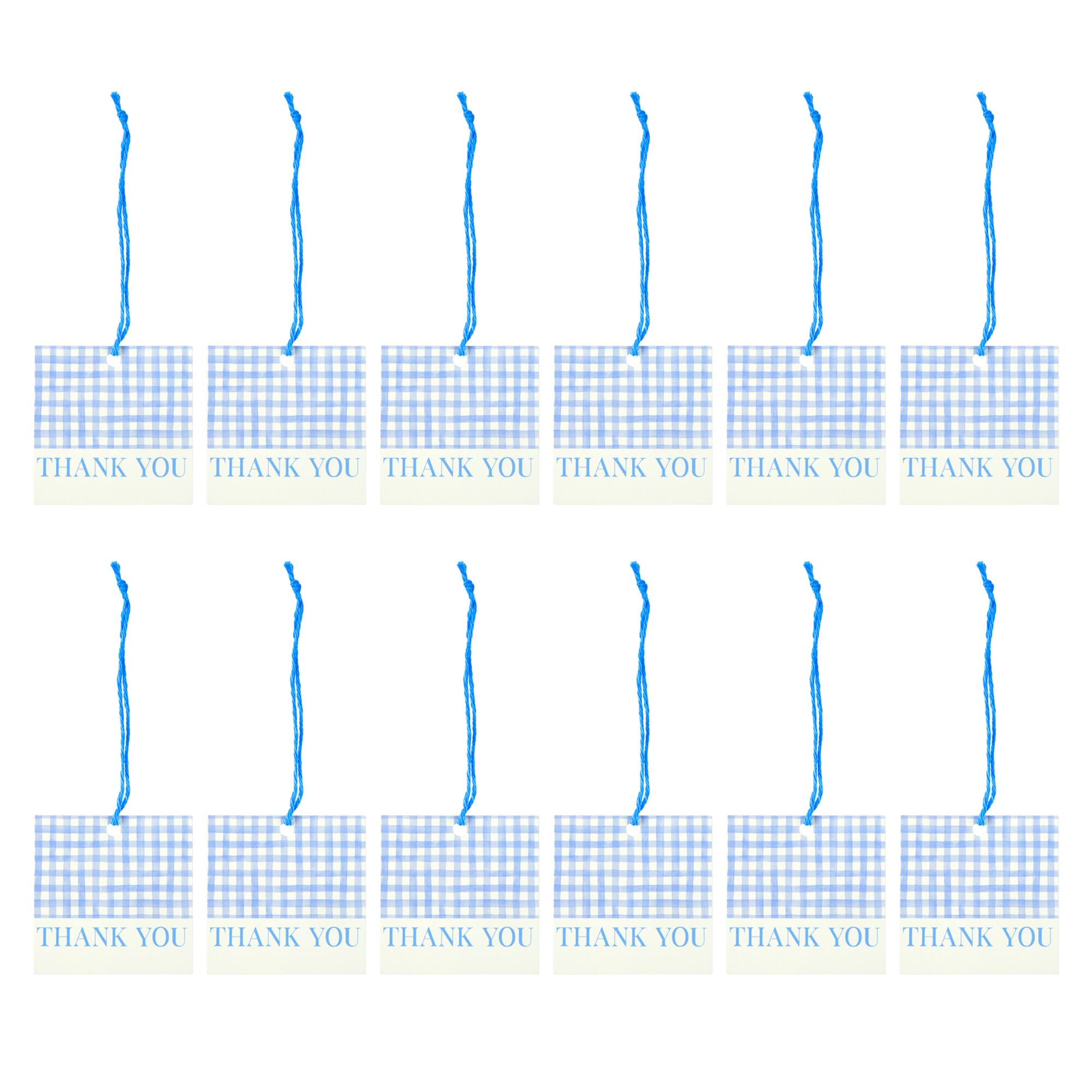 24 Packs: 12 ct. (288 total) Baby Boy Thank You Gift Tags by Celebrate It™